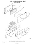 Diagram for 03 - Oven Door And Broiler