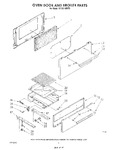 Diagram for 03 - Oven Door And Broiler