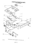 Diagram for 06 - Cooktop And Manifold , Literature And Optional