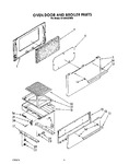 Diagram for 05 - Oven Door And Broiler