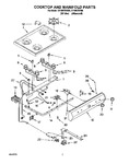Diagram for 05 - Cooktop And Manifold, Lit/optional