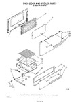 Diagram for 05 - Oven Door And Broiler