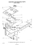 Diagram for 06 - Cooktop And Manifold , Literature And Optional