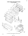 Diagram for 04 - Oven Door And Broiler