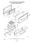 Diagram for 03 - Oven Door And Broiler