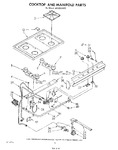 Diagram for 06 - Cook Top And Manifold , Literature