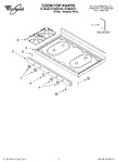 Diagram for 01 - Cooktop Parts