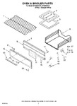 Diagram for 05 - Oven & Broiler Parts