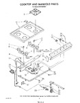 Diagram for 06 - Cooktop And Manifold , Literature And Optional