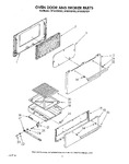 Diagram for 05 - Oven Door And Broiler