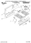 Diagram for 01 - Cooktop And Control Panel, Literature