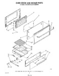 Diagram for 05 - Oven Door And Broiler