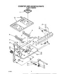 Diagram for 06 - Cooktop And Manifold , Lit/optional