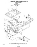 Diagram for 06 - Cook Top And Manifold , Literature