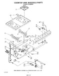 Diagram for 05 - Cooktop And Manifold , Literature A