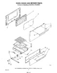 Diagram for 04 - Oven Door And Broiler