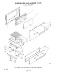 Diagram for 04 - Oven Door And Broiler