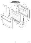 Diagram for 06 - Door Parts, Miscellaneous Parts