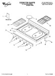 Diagram for 01 - Cooktop Parts