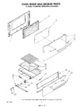 Diagram for 04 - Oven Door And Broiler