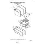 Diagram for 04 - Oven Door And Broiler