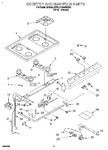 Diagram for 04 - Cooktop And Manifold, Lit/optional