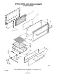 Diagram for 04 - Oven Door And Broiler