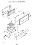 Diagram for 04 - Oven Door And Broiler