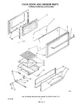 Diagram for 04 - Oven Door And Broiler