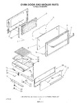 Diagram for 04 - Oven Door And Broiler