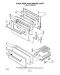 Diagram for 04 - Oven Door And Broiler