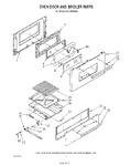 Diagram for 05 - Oven Door And Broiler