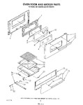 Diagram for 05 - Oven Door And Broiler