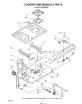 Diagram for 06 - Cooktop And Manifold , Literature And Optional