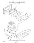 Diagram for 05 - Oven Door And Broiler