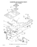 Diagram for 06 - Cooktop And Manifold , Literature And Optional