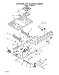 Diagram for 06 - Cooktop And Manifold, Lit/optional