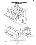 Diagram for 05 - Oven Door And Broiler