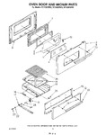 Diagram for 05 - Oven Door And Broiler