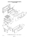 Diagram for 05 - Oven Door And Broiler