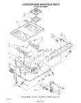 Diagram for 06 - Cooktop And Manifold , Literature And Optional