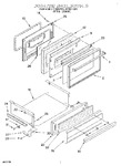 Diagram for 06 - Door And Broiler