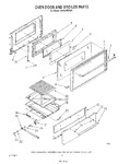 Diagram for 05 - Oven Door And Broiler