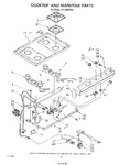 Diagram for 06 - Cooktop And Manifold , Literature And Optional