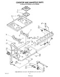 Diagram for 06 - Cooktop And Manifold , Literature And Optional