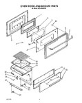 Diagram for 05 - Oven Door And Broiler