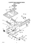 Diagram for 06 - Cooktop And Manifold, Lit/optional