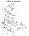 Diagram for 06 - Cooktop And Manifold , Literature And Optional