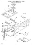 Diagram for 04 - Cooktop And Manifold, Literature