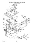 Diagram for 06 - Cook Top And Manifold, Literature